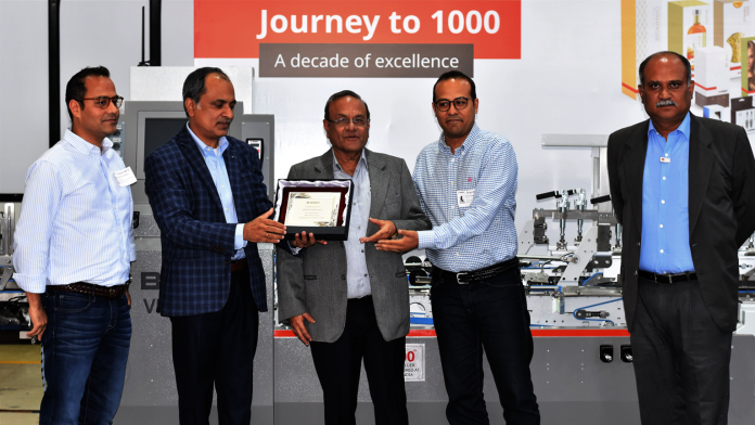 BOBST Announces 1000th Sale Of Folder-Gluer Unit