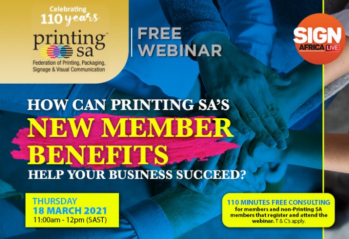 Free Webinar: How Can Printing SA’s New Member Benefits Help Your Business Succeed?