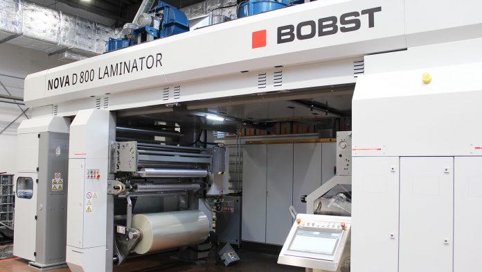 Packaging Business Invests In BOBST Laminator