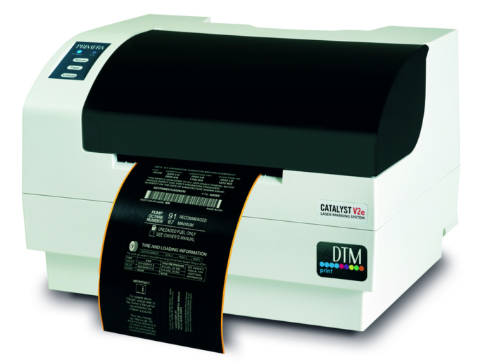 DTM Print Announces New Laser Label Marking System