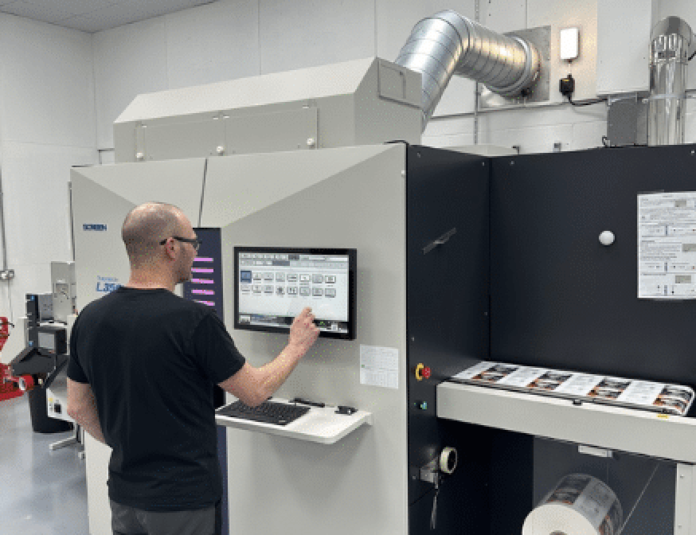 Label Printer Chooses SCREEN Solution